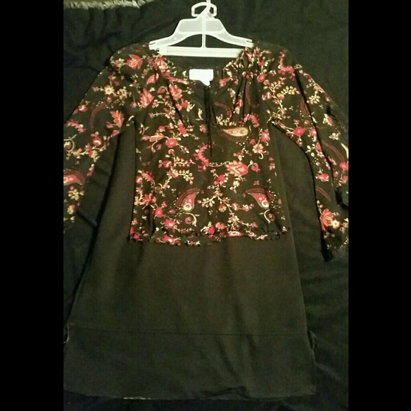 Floral shirt & skirt - Picture 1 of 4